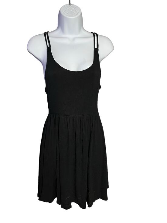 Empyre Dresses & Skirts - Empyre black strappy back flowy mini dress small